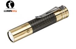 China High End Personalized LED Flashlights , Mini Brass Unique Flashlights Gifts supplier