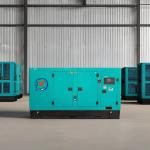120kw 70DB Super Noise Reduction Quiet Portable Diesel  Generator 150 Kva Genset for sale