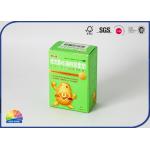 Medicine Products Packaging Folding Carton Box CMYK Printing Outside for sale