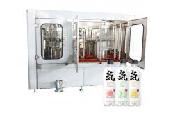 China OPP Labeler Rapid Flow Carbonated Filling Machine For Pet Bottles supplier
