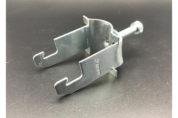 Strut Pipe Clamps Galvanized Steel Single One Piece Cable Clmaps