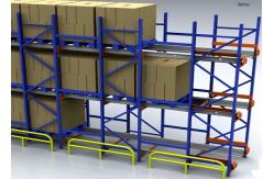 China Radio Shuttle Automated Pallet Storage Systems Galvanized Q235 Accessories Included supplier