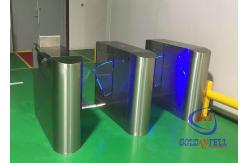 China Airport Ticket Identification Swing Gate Turnstile Baffle Design supplier