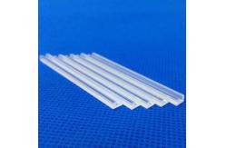 China 0.01 Ellipticity Semi-conductor U-shaped Quartz Rods for Precision supplier
