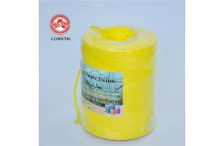 China High Tenacity 6000D Tomato Tying Twine , Virgin PP Baler Twine UV Treated supplier