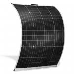 175W Waterproof Flexible Monocrystalline Solar Panel For Curved Flexible Surfaces for sale