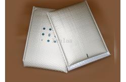 China White Light Shield Bubble Cushioned Mailers , Anti Rub Bubble Wrap Envelopes supplier