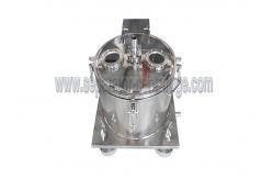 China Silver CBD Oil Extraction Basket Centrifuge Machine With 12 Months Warranty supplier
