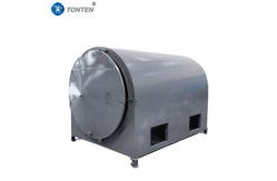 China Wood Carbonization Furnace Biochar Charcoal Maker Machine 3000kg supplier