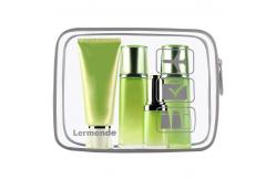 China Lager Capacity Soft Waterproof Toiletry Bag Durable Grey Large supplier