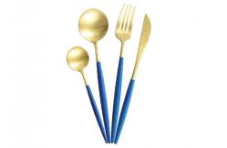 China Rustproof Bright 4pc Luxury Stainless Steel Flatware supplier