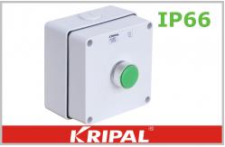 China IP66 Weatherproof Outdoor Sockets Push Button Power Control Box supplier