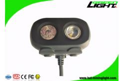 China Double Shot Molding Hard Hat Headlamp 15000lux High Lllumination Dula Beam IP68 supplier