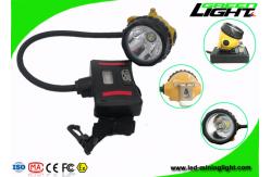 China 6.8Ah Rechargeable LED Mining Light Headlamps 15000lux Brightness 15hrs Working Time supplier