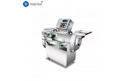 China Vegetable Cassava Onion Slicer Machine Commercial Potato Chip Cutter supplier