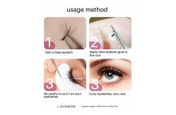 China GMP Eyelash Growth Serum Waterproof Long Lasting Eyelash Extension Glue supplier