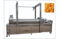 China Fully Automatic Fryer Machine Namkeen Making Gas Peanut Batch Frying supplier