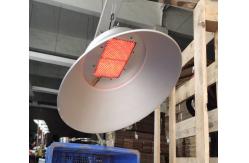 China Manual Poultry Heat Lamp Infrared Chick Brooding Equipment Aluminized Steel supplier