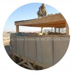 Defensive Bastion Barriers / River Protection Barriers With Green / Sand Geotextile In Burkina Faso for sale