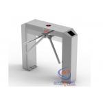 Pedestrian RS485 Security Barcode / Qr Code Scanner Turnstile For Tourist Area , Museum , Cinema Entrance for sale