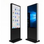 Floor Android Win Capacitive IR Touch 32 43 55 65 Inch Video Photo Media Audio Advertisitng Player Digital Signage Kiosk Totem For Shopping Mall Subway Airport Bank Hospital for sale