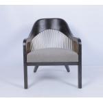 Customized Modern Occasional Chairs Armchair Fabric Wood Frame for sale
