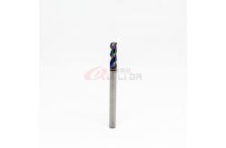 China 1/8 Aluminum Finishing End Mill 4mm 3 Flute  Cutting RLD Tools supplier