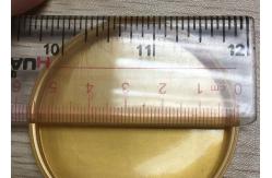 China Durable Plastic Container Lid For Soda Can / Round Plastic Tube Covers supplier