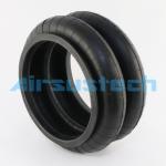 Firestone Style Convoluted Air Spring W01-358-5126 Black Rubber Bellows for sale