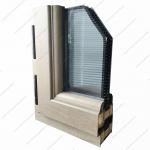 Double Glass Aluminum Window High Heat Break Extreme Impact Resistance For House for sale