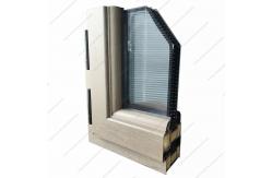 China Double Glass Aluminum Window High Heat Break Extreme Impact Resistance For House supplier
