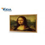 Wooden Frame Digital Wall Picture Frame 49 Inch For Wedding Dress Shop for sale