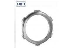China Grounding Steel External Threaded Teeth Electrical Lock Nuts supplier