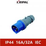KRIPAL CE Certificated IP44 16A 220V Industrial Plugs And Sockets for sale