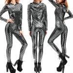 Anime Cosplay Mermaid Swim Leggings Zipper Closure OEM Design Acceptable for sale