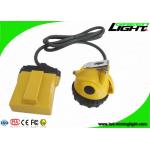 IP68 Waterproof Rechargeable LED Headlamp 25000Lux Brightness 10.4Ah With SOS Function