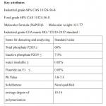 SHMP CAS 10124-56-8 68% Sodium Hexametaphosphate Technical Grade