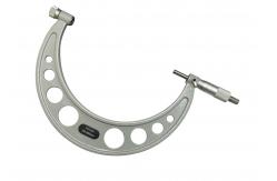 China Wide Range 100-200mm Outside Micrometer With Interchangeable Anvils supplier