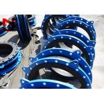 Ductile Cast Steel Single Sphere Rubber Expansion Joint 55% Rubber Content Spherical Structure