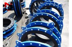 China Ductile Cast Steel Single Sphere Rubber Expansion Joint 55% Rubber Content Spherical Structure supplier