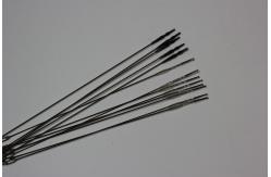 China Double Headed Inject Molding Webbing Spring Heald Wires supplier