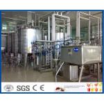 Heat Treated Pasteurized Milk Dairy Processing Plant With Milk Pasteurization Machine