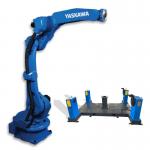 Yaskawa 6 Axis Welding Robot Arm MOTOMAN GP25 With CNGBS Positioner For Factory As Laser Welding Machine for sale