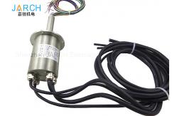 China SS136L IP68 FCC Through Bore Electrical Slip Ring 12 Signals 300RPM Waterproof supplier