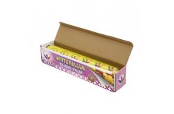 China Antistatic Clear Plastic Wrap Food Grade PVC Compostable Cling Wrap With Cutter supplier