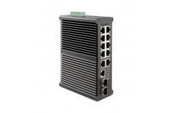 China Gigabit Ethernet 40Gbps 8 Port Industrial Managed Poe Switch Up To 90W supplier