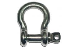 China 2 - 120 Tons Stainless Steel Rigging Hardware Large Bow Shackle SGS supplier