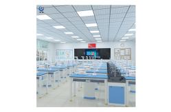 China Explosionproof Biology Lab Table , Blue Anti Corrosion Student Lab Furniture supplier