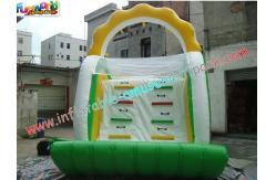 China Customized Outdoor Inflatable Water Slides With Pool For Backyard Use supplier