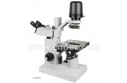 China Binocular Head 640X Inverted Optical Microscope A14.0301 With 12V 50W Halogen Lamp supplier